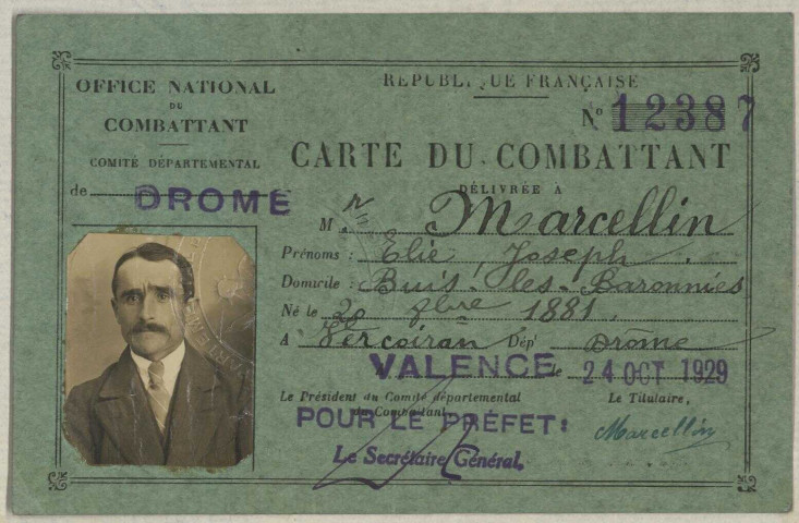 Marcellin, Élie Joseph