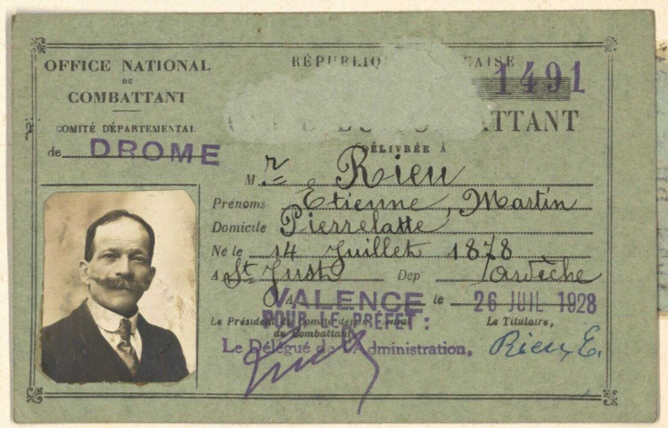 Rieu, Étienne Martin