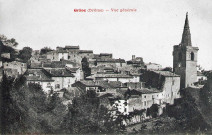 Vue du village et de l'église Saint-Jean-Baptiste.