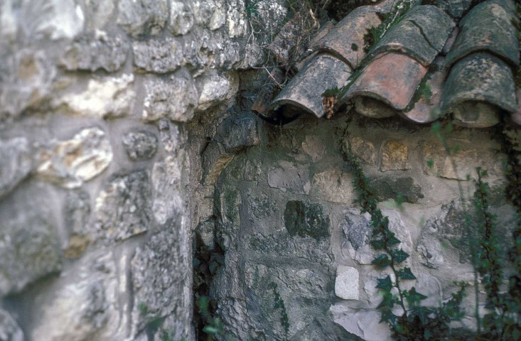 Montélimar.- Détail de l'abside de la chapelle du château des Adhémar.
