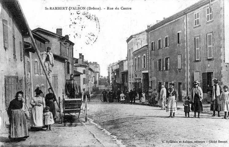 L'actuelle avenue Docteur Lucien Steinberg.