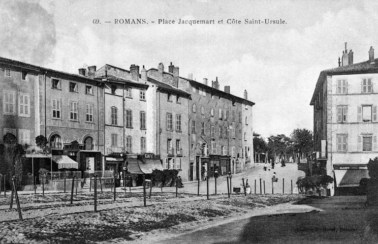 Romans-sur-Isère.- L'emplacement du marché aux chevaux.