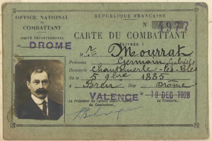 Mourrat, Germain Gabriel