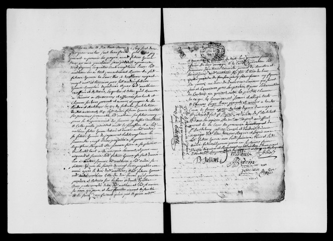 8 avril 1730-10 janvier 1733