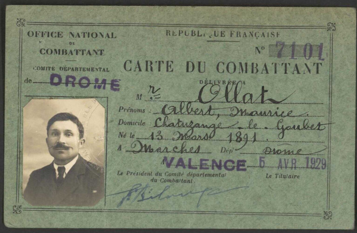 Ollat, Albert Maurice