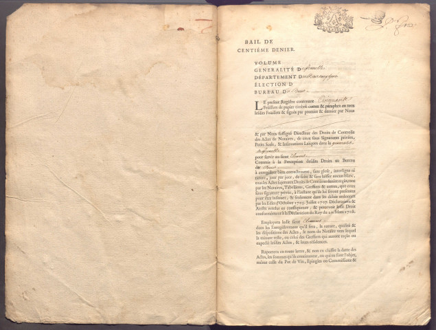 11 septembre 1738-28 mars 1740