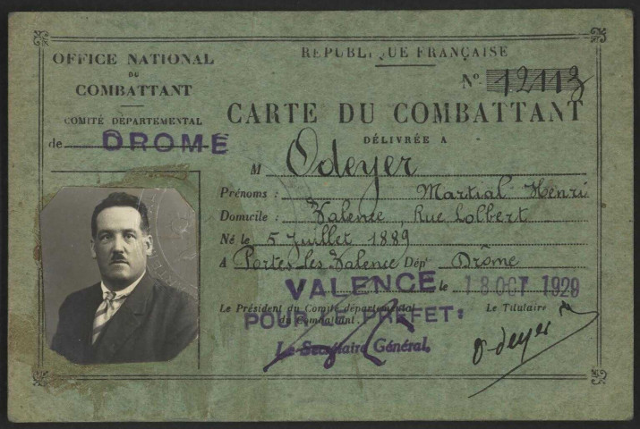 Odeyer, Martial Henri