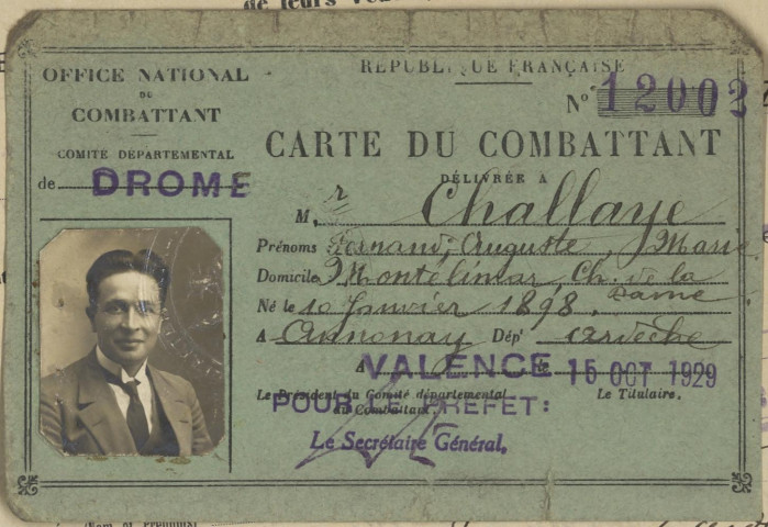 Challaye, Fernand Auguste Marie