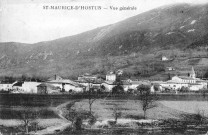 Vue générale du hameau Saint-Maurice-d'Hostun.