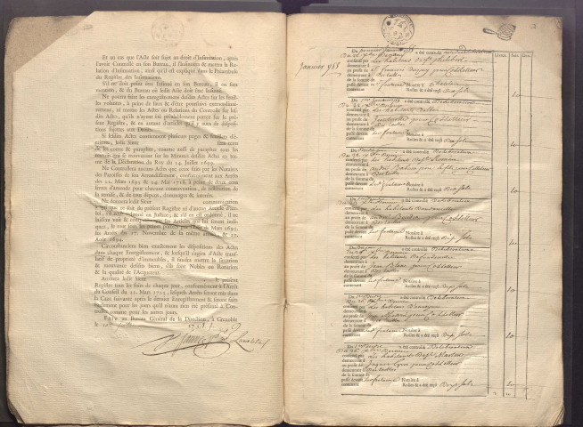 1er janvier 1755-22 novembre 1756