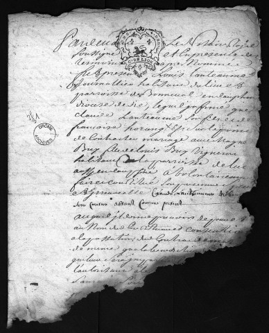 6 octobre 1743-27 novembre 1747