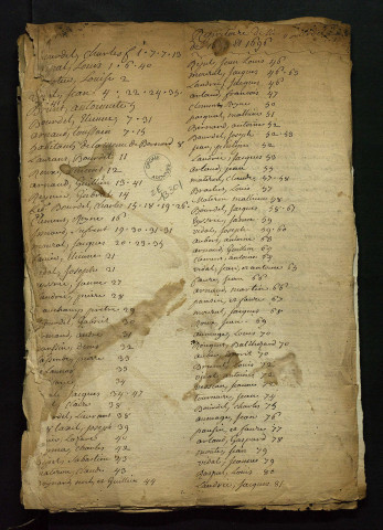 27 février 1696-4 juillet 1700