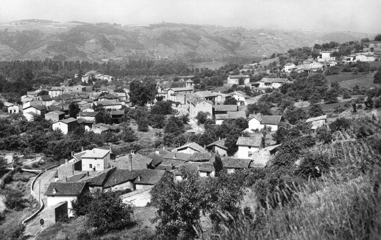 Vue générale du village.