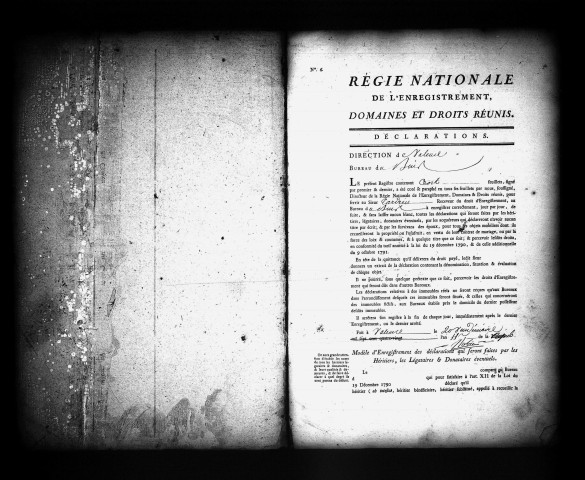  1er pluviôse an XII - 14 juin 1807