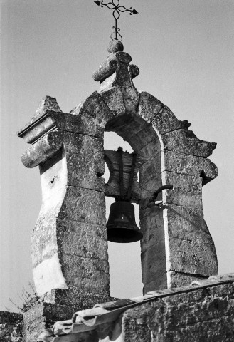 Rochegude. - Le clocheton de la chapelle Saint-Denis.