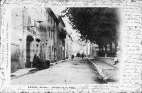 Loriol-sur-Drôme.- L'actuelle avenue du Général de Gaulle.