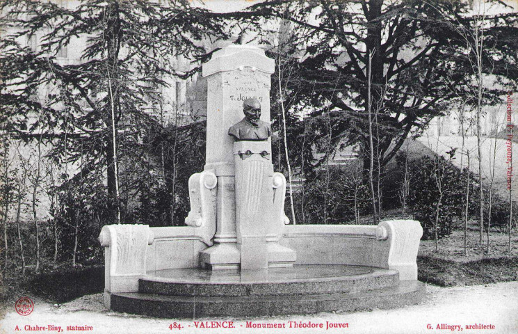 Monument de Théodore Jouvet (1909).
