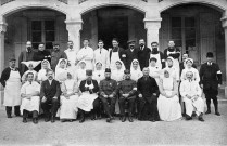 Valence, lycée Emile Loubet. - Personnel de l'hôpital complémentaire n°8.