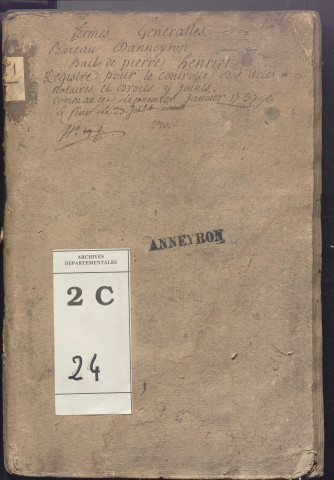 1er janvier 1757-23 juillet 1757