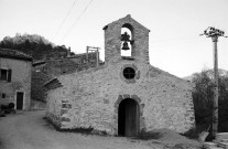 Chastel-Arnaud.- La chapelle de l'ancien prieuré de Saint-Moirans, hameau des Auberts.