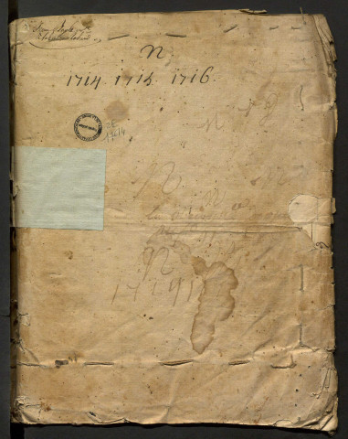 23 septembre 1714-20 décembre 1716