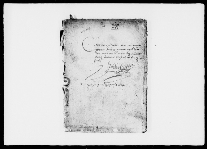 31 mai 1649-1er novembre 1660