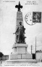 Crest. - Le monument à la mémoire des Insurgés de 1851 fut inauguré par M. Dujardin-Beaumetz, sous secrétaire d'État des Beaux-Arts, le 11 septembre 1910.