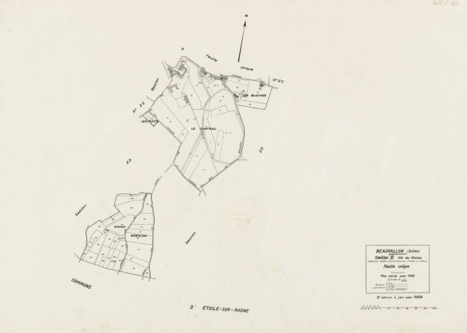 B, Les Blaches. 1969.