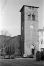 Le Grand-Serre.- Le clocher de l'église Saint-Mamers.