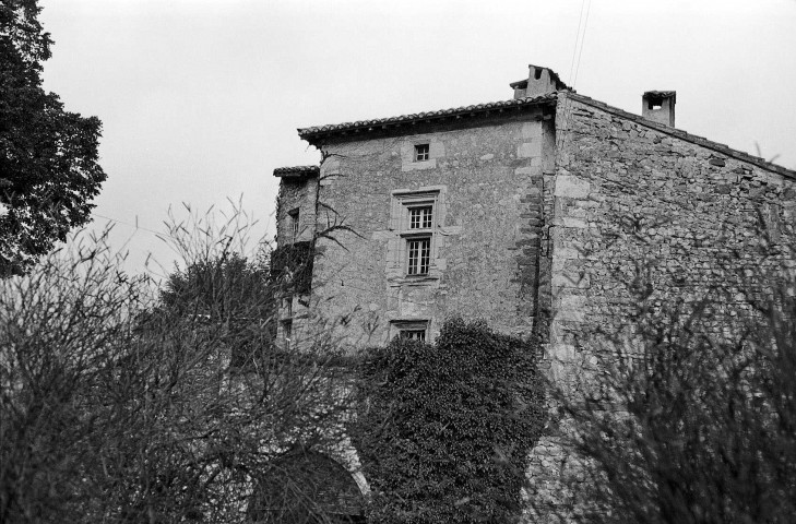 Saoû. - Le château de Lastic.