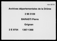 15 mars 1367-24 mars 1368