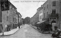 Loriol-sur-Drôme.- L'actuelle avenue de la République.