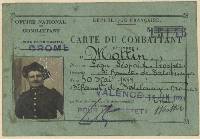 Mottin, Léon Léopold Prosper