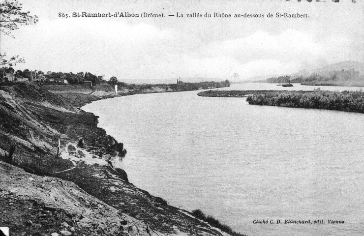 La vallée du Rhône.