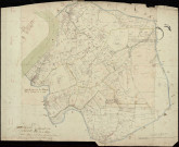 Section R1, Village (le). Village (le) (agrandissement sur R2). Côtes des Beaumes (lieu-dit, parcelles n° 267 bis, 267 ter, 280-283, 292 bis-300) (agrandissement).