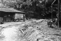 Saint-Uze.- Inondations de 1968.