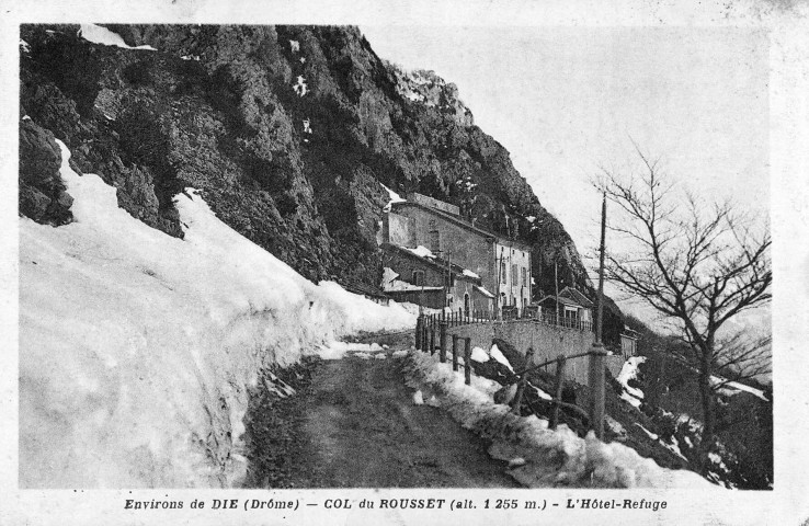 Chamaloc. - Le col du Rousset.