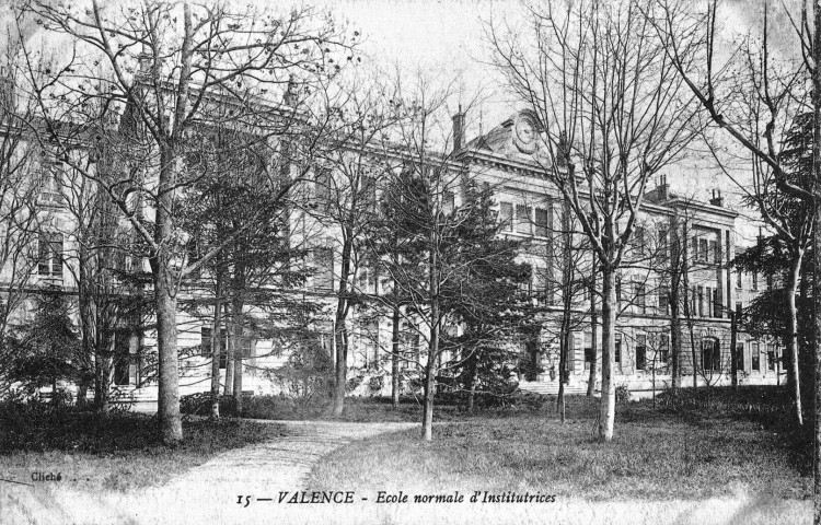 L'école Normale d'Institutrices.