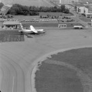 Vue aérienne de l'aérodrome.