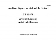 Répertoire général (23 mars 1615-1er janvier 1656).