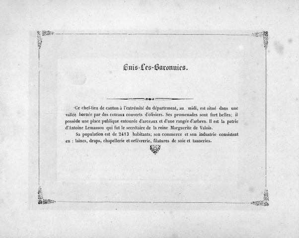 Buis-les-Baronnies.- Vue du village.