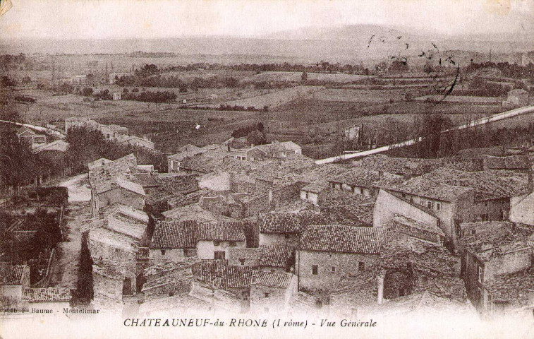 Vue générale de la ville.