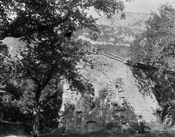 Bouvante.- Ruines de la Chartreuse du Val-Sainte-Marie.