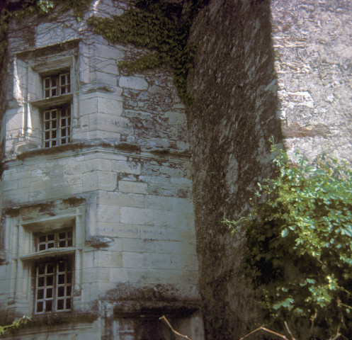 Saoû.- Le château de Lastic.