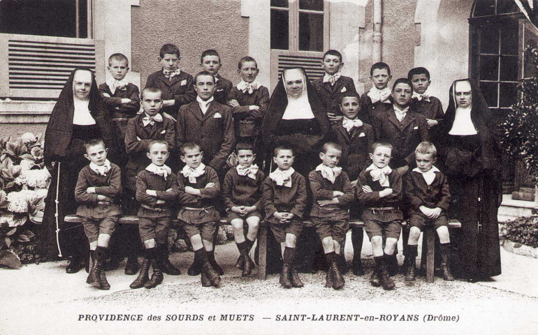 Établissement des sourds et muets.