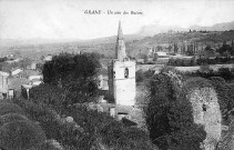 Le clocher de l'ancienne église.