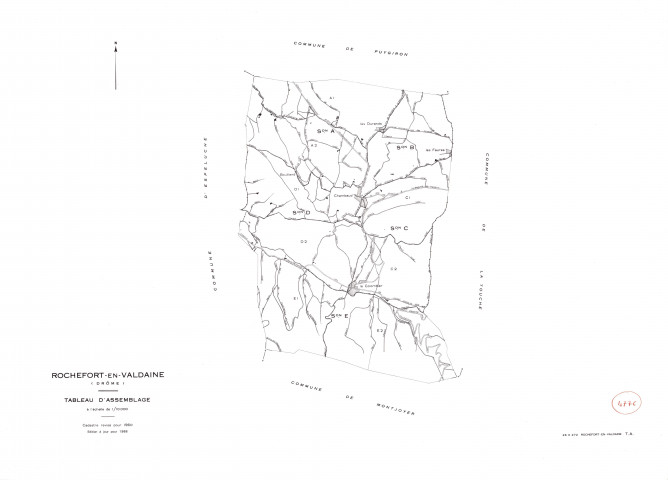 Tableau d'assemblage. 1988.