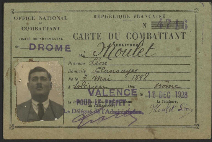 Moulet, Léon Gracius