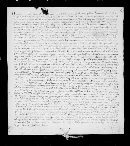 Donation par Ponce de Roche, Aymara sa femme pour Bernard Flaviol, moine de Notre-Dame de Léoncel.