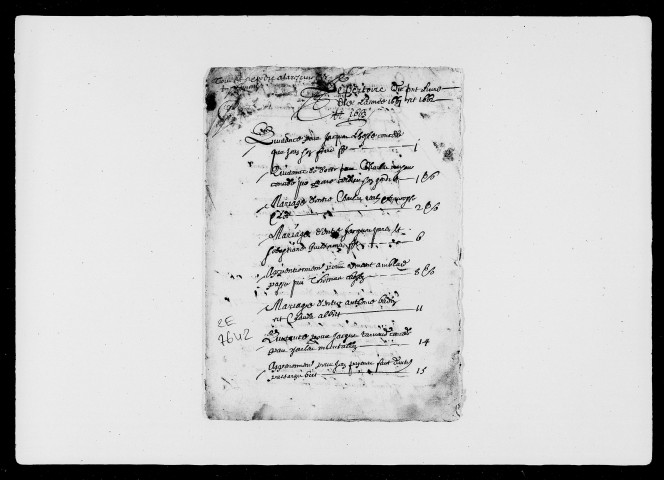 1er janvier 1664-27 avril 1666